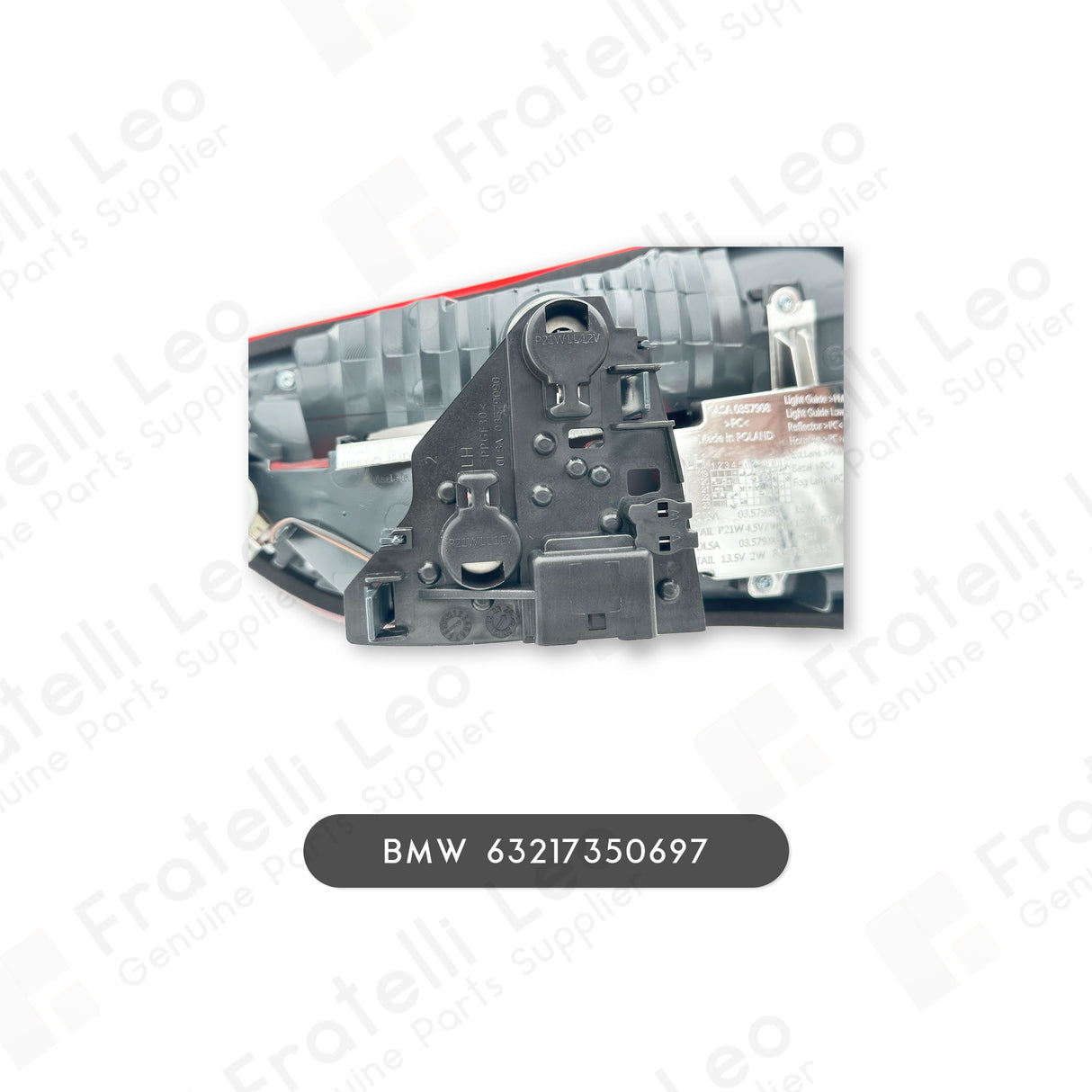 BMW X1 Originale Fanale Posteriore Interno LED SX 63217350697 63212760687 63212710635