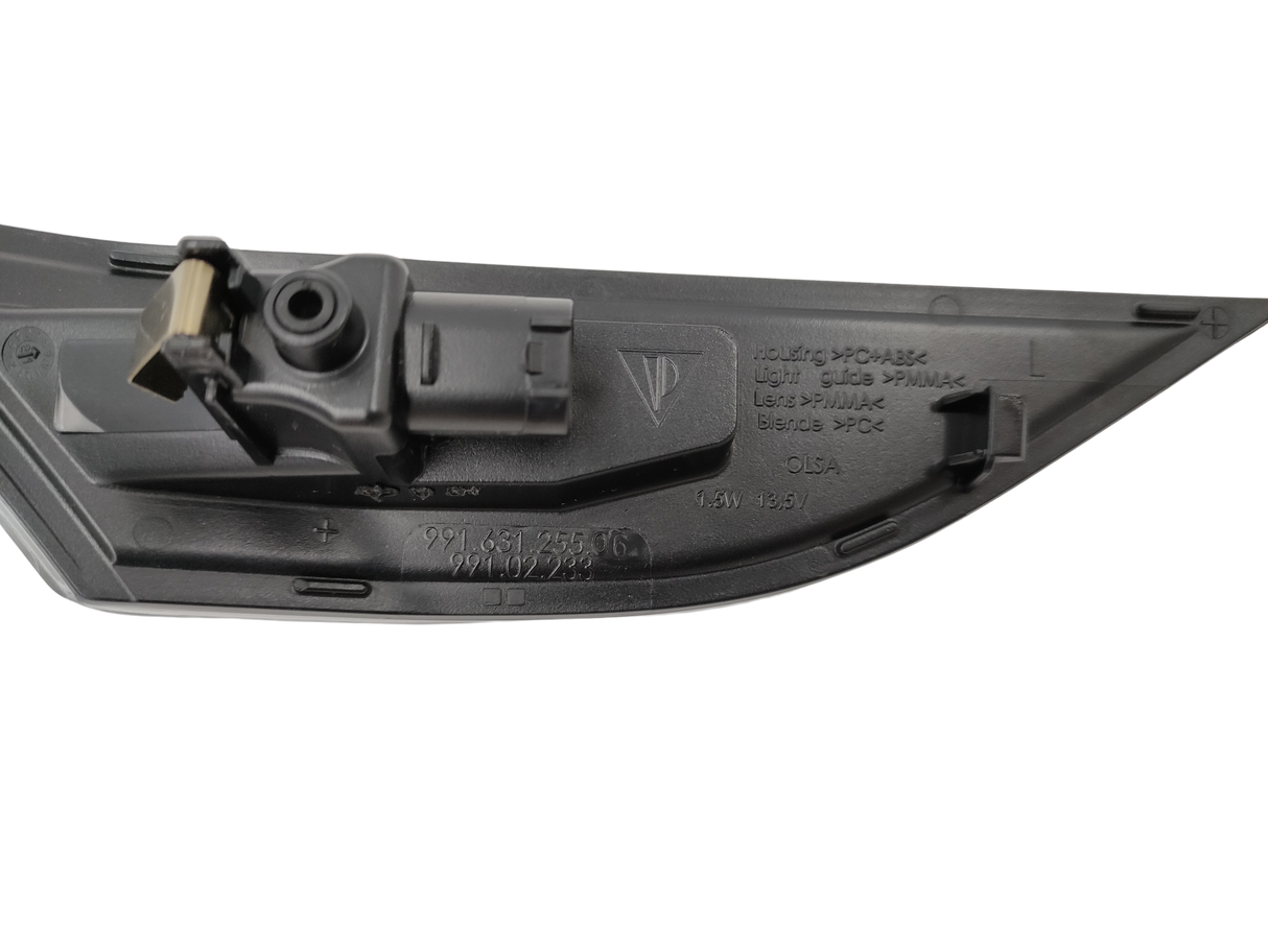 PORSCHE 991 Genuine OEM Side Marker Light Left/SX — OEM 99163125506