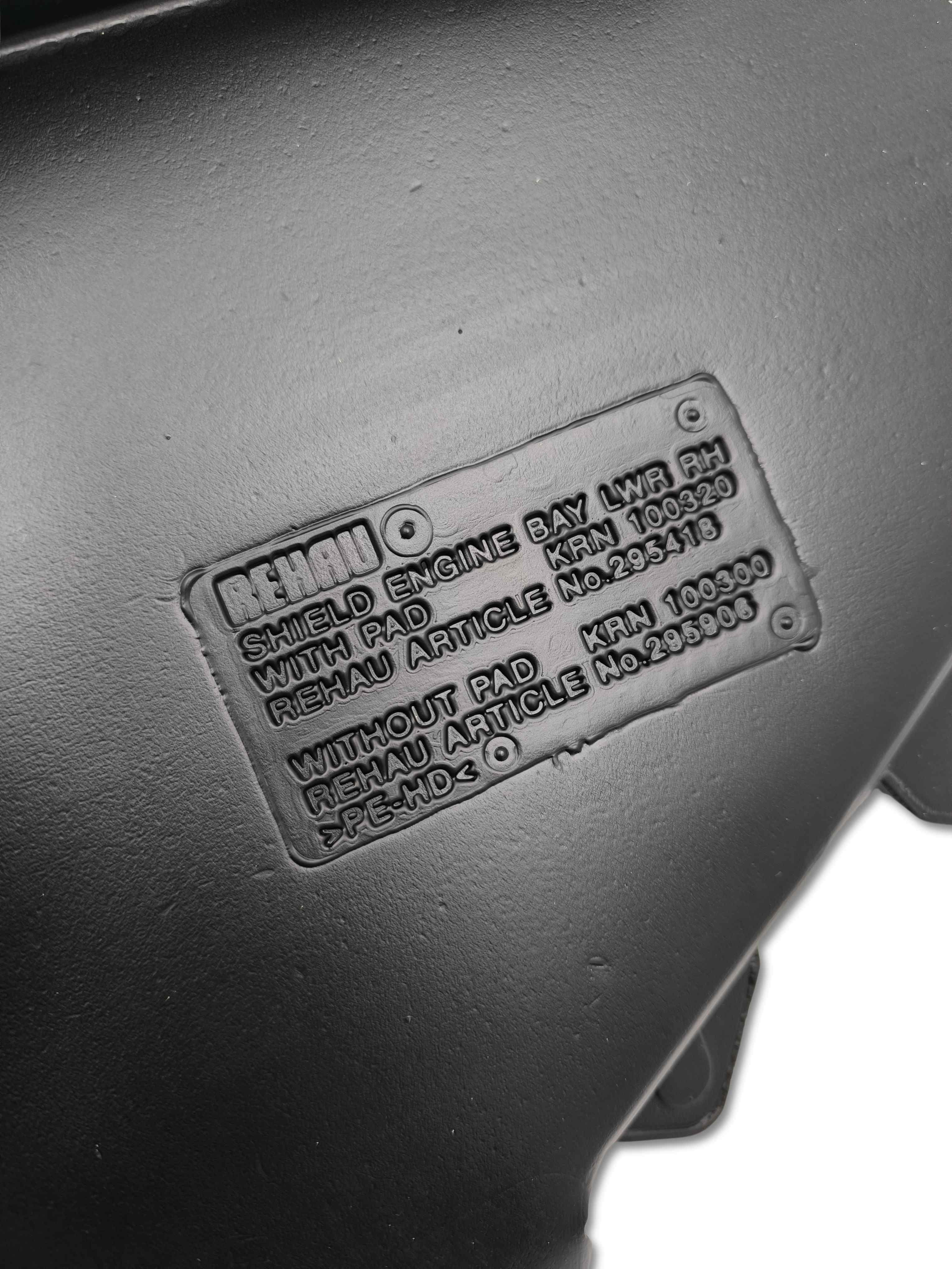 OEM KRN100320 LAND ROVER FREELANDER 1 Paraspruzzi Vano Motore dal 1996 al 2006
