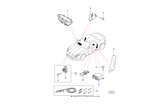 Jaguar Gruppo sensore airbag	C2Z22384